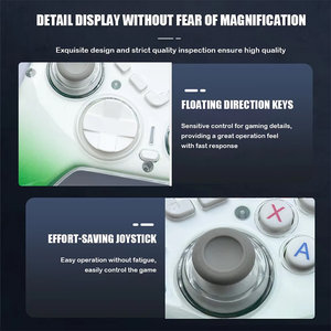 X6 <strong>Wireless</strong> Game <strong>Controller</strong> for P3/P4/NS/PC/IOS/Android Dual Body Sensing Motors Gamepads Joysticks Manette Wiisun - Product Image 3