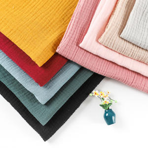 100 प्रतिशत कपास क्रेप कपड़े निर्माता नरम टिकाऊ कपास का अनुमान बच्चों के लिए कपड़ा आपूर्तिकर्ता और महिलाओं की पोशाक - Product Image 5