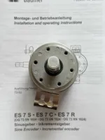 Encodeur incrémental OG72DN1024TTL Typ ES2T N°1854607, neuf et original en stock