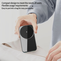 Station de charge sans fil magnétique pliable 3 en 1 à vente rapide pour téléphone portable, chargeur de bureau à charge rapide