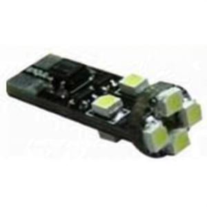 หลอดไฟ LED T10 8SMD 3528 สำหรับเปลี่ยนไฟภายในรถยนต์ - Product Image 1