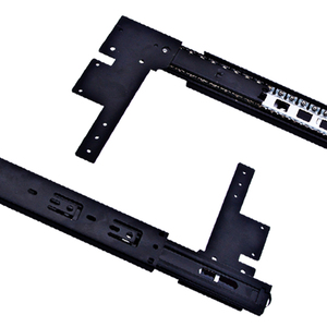 Staffa di montaggio da 45mm guide per cassetti con cuscinetti a sfera in acciaio laminato a freddo guide per cassetti per armadietti Tv con porta ribaltabile - Product Image 3