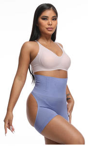 Faja Moldeadora de Cintura Alta, Body Reductor, Compresión Sin Costuras, Manga Corta, Talla Grande, Corsé, Braguitas de Encaje, Levanta Glúteos, Levanta Cadera - Product Image 6