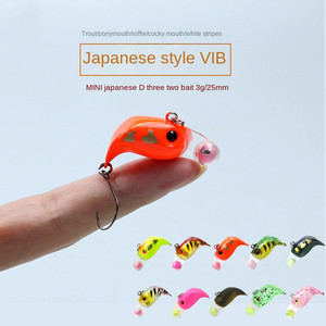 WEIHE Mini Vib Isca Vibração Iscas De Pesca 25mm 2.5g Afundando Wobblers <span class=keywords><strong>Pike</strong></span> Equipamento De Pesca - Product Image 3