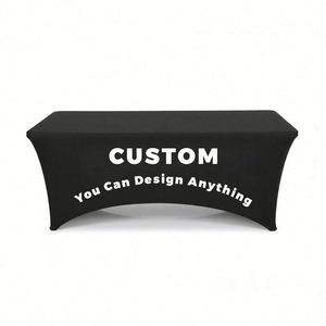 Custom Fitted Advertising <b>Table</b> Covers 4ft <b>6ft</b> 8ft Sizes Promotional Polyester for Outdoor Sports Events Trade Shows Exhibitions - Product Image 6