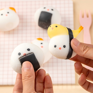 ของเล่นบีบซูชิสุดน่ารัก ของเล่นบีบคลายเครียดธีมอาหาร ของเล่นเด็ก รุ่น YouBang-003 - Product Image 3