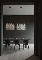 Lustre en cristal taillé à la main de luxe, design multi-couches, pour villa, hôtel, salon, lustre décoratif, éclairage suspendu