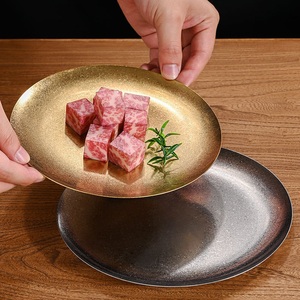 Platos Redondos Ecológicos Aptos para Lavavajillas, de Grado Alimenticio, para Servir Filetes y Ensaladas, Diseño Minimalista Sólido, Aptos para Lavavajillas, para Vajilla de Fiesta - Product Image 2