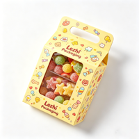 Scatole Regalo Economiche in Cartone per Dolci Natalizi con Manico e Finestra Trasparente, Confezione Personalizzata a Tema Halloween