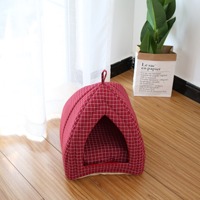 Lit pour chat chaud et fermé, différentes tailles, maison pour chat confortable, vente chaude