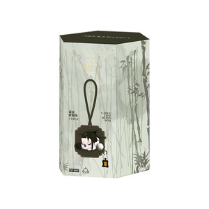 100% ดั้งเดิมสำหรับ POP MART skullpanda Ink Ink Series Plum Blossom Series กล่องข้อมูลลึกลับสายเคเบิลข้อมูลลึกลับ <span class=keywords><strong>iPhone</strong></span> และ Type-C อุปกรณ์ต่อพ่วง - Product Image 3