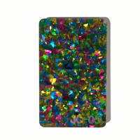 Feuille de plastique acrylique coulée à paillettes dorées épaisses, motif personnalisé, couleur personnalisée, 3 mm, 4x8 pieds, prix d'usine OLEG
