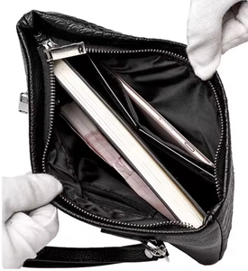 Sac à main enveloppe en <span class=keywords><strong>cuir</strong></span> de crocodile imperméable pour <span class=keywords><strong>homme</strong></span>, fabriqué en Chine - Product Image 3