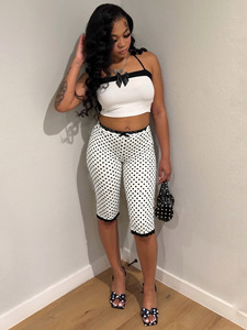 Nouvelles tenues <span class=keywords><strong>tendance</strong></span> <span class=keywords><strong>et</strong></span> mignonnes pour femmes, ensemble crop top <span class=keywords><strong>et</strong></span> leggings 2 pièces, ensemble sexy Y2K pour femmes, ensemble assorti pour l'été, vêtements pour femmes - Product Image 3