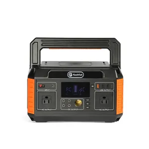 220V 500W Universal Sockets Portable Power Stations Solar Power Home Energy Storage Battery All In One Solar Powered Generator