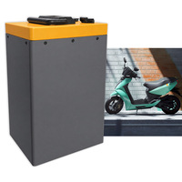 Paket Baterai Lithium Sepeda Motor Listrik Kapasitas Tinggi 48V 60V 72V 70Ah 90Ah 120Ah 50Ah 1500W Sepeda Listrik