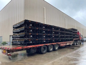 Loạt <span class=keywords><strong>Dock</strong></span> leveler/đoạn đường nối cho xe nâng cho nhà máy sản xuất xây dựng trang trại Giao hàng mới được sử dụng lưu trữ <span class=keywords><strong>container</strong></span> kết nối - Product Image 6