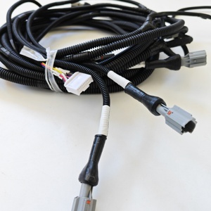 Conjunto de Cables de Cobre Estañado Personalizados OEM ODM, Conectores JST con Aislamiento de Goma, Clasificación IP66 para Maquinaria, Automoción y Electrodomésticos - Product Image 2