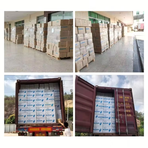 Gants d'examen en nitrile jetables noirs en gros d'usine, bouts des doigts à pois diamantés, usage général, 8 MIL d'épaisseur, durables - Product Image 6