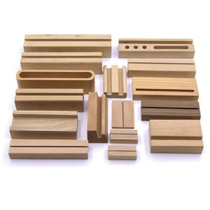 Fabricants de blocs de construction en bois 3D découpés au laser en tilleul, puzzle à assembler, artisanat en bois tridimensionnel personnalisé - Product Image 1