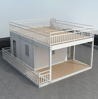 Maison de conteneur de stockage de haute qualité Maisons de conteneur fabriquées Maison de conteneur plat