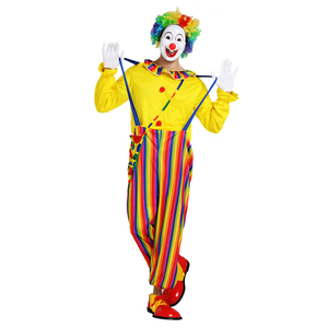 <span class=keywords><strong>Costume</strong></span> de Clown de Carnaval, Halloween, Cosplay, Film et <span class=keywords><strong>Dessin</strong></span> <span class=keywords><strong>Animé</strong></span>, 100% Polyester, Fantaisie, <span class=keywords><strong>Homme</strong></span> Adulte, Taille Personnalisée - Product Image 2