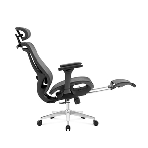 Kursi Kantor Desain Berkualitas Tinggi Sillas De Oficina Perabot Kantor Kursi Ergonomis Dengan Sandaran Kaki Set Meja dan Kursi Kantor - Product Image 4