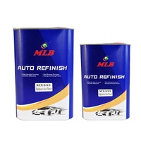 Peinture automobile anti-jaunissement MLB MX222, liquide acrylique diluant, application par pulvérisation, haute teneur en solides, ISO14001, MSDS