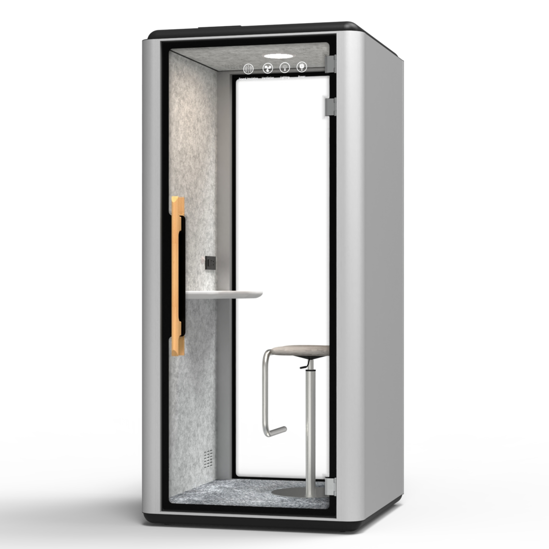 De gama alta gris + gris plata