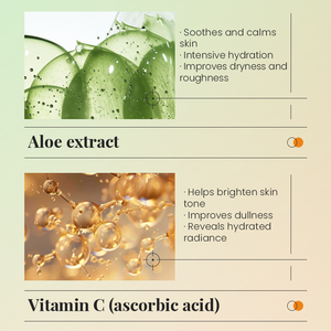 KORMESIC - Set de Cuidado Facial y Corporal Blanqueador e Hidratante con Aloe y Vitamina C, Productos Suaves para el Rejuvenecimiento de la Piel - Product Image 4