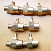 Nettoyeur à pression fixe, injecteur de produits chimiques, distributeur de savon, nettoyeur à haute pression, détergent en laiton, injecteur Venturi