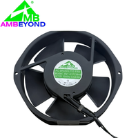 Kipas Aksial AC 17238 172x150x38mm 110V 220V 380V Bantalan Bola Ganda 180CFM Aliran Udara Tinggi Kipas Pendingin Industri