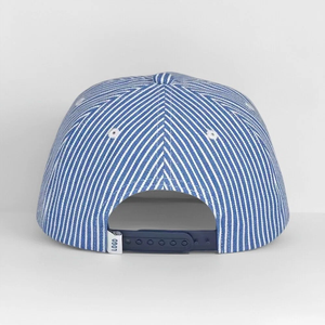 หมวกแก๊ปเบสบอลวินเทจปักโลโก้แบบสามมิติ  ทรงแข็งแรง คุณภาพสูง 5 ชิ้น  ลายทาง  ผ้าฝ้าย 100% สไตล์เรโทร - Product Image 5