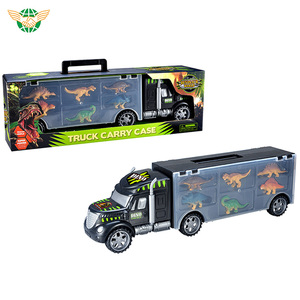 Bán Hot Bán Buôn Khủng Long Đồ Chơi Khủng Long Mô Hình Đồ Chơi Xách Tay Xe Tải Với 6 Mô Phỏng Khủng Long Cho Trẻ Em - Product Image 3