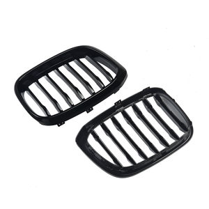Rejilla Delantera para BMW, Negra, de Plástico ABS, para X3 X4 G01 G02 2018-2022, Mejora de Diseño - Product Image 1