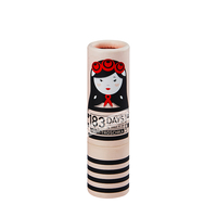 Offre Spéciale papier kraft blanc recyclable conception personnalisée impression petit cylindre torsion vers le haut carton baume à lèvres tube boîte emballage
