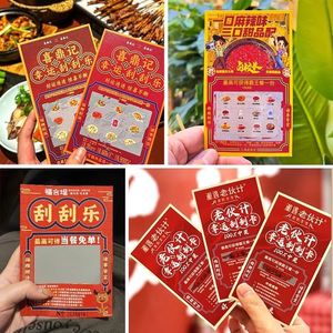 Tarjetas Rasca y Gana Personalizadas al por Mayor, Tarjetas <span class=keywords><strong>de</strong></span> Juego Rasca y Gana Personalizadas para Promociones, Regalos, Lotería y Actividades - Product Image 2