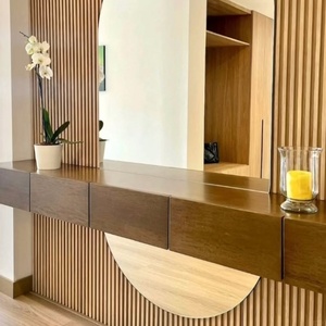 Hiện đại WPC Tấm tường chất lượng cao trong nhà trang trí tấm chống thấm nước cho khách sạn hộ gia đình phòng tập thể dục sử dụng giá cả cạnh tranh có sẵn - Product Image 6