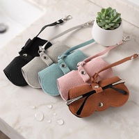 Clip à lunettes vintage de qualité supérieure, étui portable pour la protection des lunettes