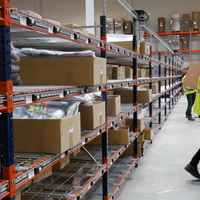Sistema de Recolección Automatizado Personalizado con Tecnología Pick-to-Light, Acero al Carbono, Almacenamiento Industrial para Almacenes, Alta Capacidad, 10000 Palés/Mes