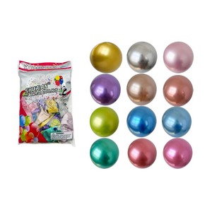 Ballon en latex de 18 pouces, finition chromée, ballon chromé pour la décoration en gros - Product Image 1