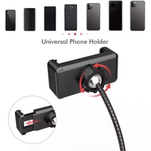 Anneau lumineux LED pour selfie, éclairage photo, lumière chaude et froide avec trépied, anneau lumineux USB à intensité variable pour TikTok, vidéo en direct, lampe de remplissage - Product Image 3