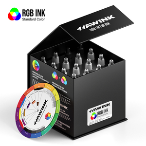 Pigmento Orgánico para Tatuajes 1oz 30ml 14 Colores Juego de Tinta para Tatuajes Hawink de Alta Calidad Personalizable - Product Image 3