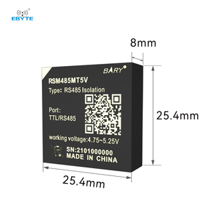 Module d'alimentation transceiver isolé RS485 Ebyte OEM RSM485MT5V, demi-duplex, 50mA, 6V, haute performance, économique - Product Image 2