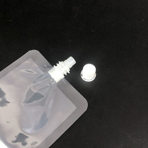 Tái sử dụng đứng chất lỏng nước trái cây bao bì thực phẩm Túi rõ ràng uống đứng trong suốt rõ ràng Spout túi nhựa uống Túi - Product Image 2