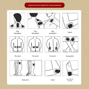 석고 제조업체 베어 패치 목 어깨 허리 다리 석고 패치 완전 인증 두꺼운 검정 석고 패치 구형 - Product Image 6