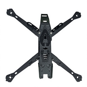X-Shape 450Mm Arm 10 Inch Carbon Fiber FPV <b>Drone</b> Frame Durable Airframe DIY Assembly <b>Accessories</b> For Racing Quadcopters UAV Mult - Product Image 4