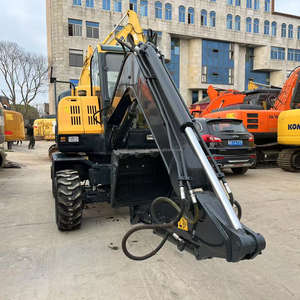 Máquina HYUNDAI 60WVS 6ton Excavadora de ruedas Excavadora usada Hyundai Robex 60W vs - Product Image 6