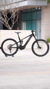 Vélo de montagne léger Em6 avec moteur central 500w, 12 vitesses, cadre en aluminium, batterie au lithium 48v 15ah, moteur central sans balais - Product Image 3