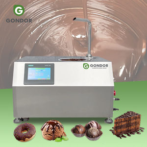 เครื่องทำช็อกโกแลตแบบพกพาขนาดเล็ก ความจุ 250 กก. 5.5 ลิตร พร้อมฟังก์ชั่นหลอมละลาย ควบคุมอุณหภูมิ และแม่พิมพ์ - Product Image 1